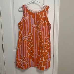 Lilly Pulitzer for Target Linen Giraffe Dress